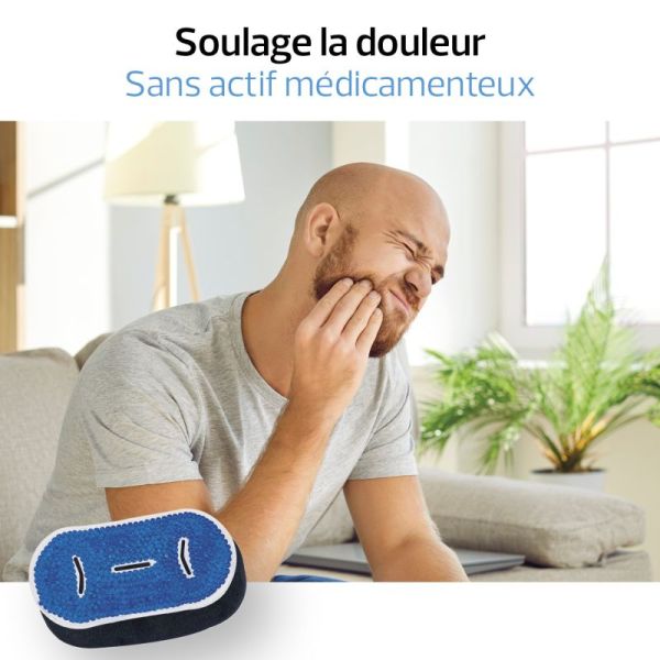 Actipoche coussin thermique zone ciblée microbilles