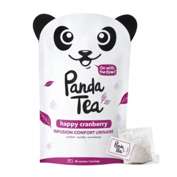 Panda Tea - happy cranberry infusion confort urinaire 28 sachets