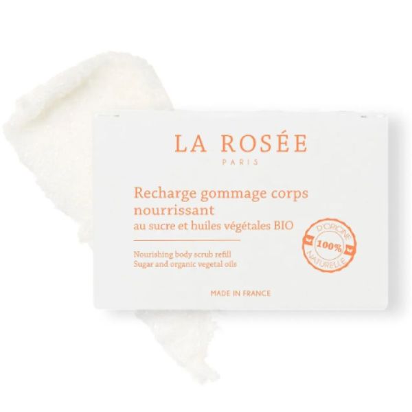 La Rosee gommage corps nourrissant bio écorecharge (200 g)