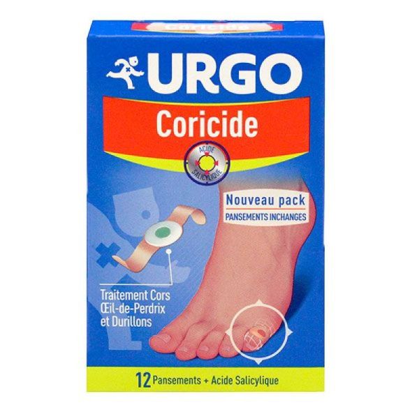 Urgo pansements adhésifs coricide (12 unités)