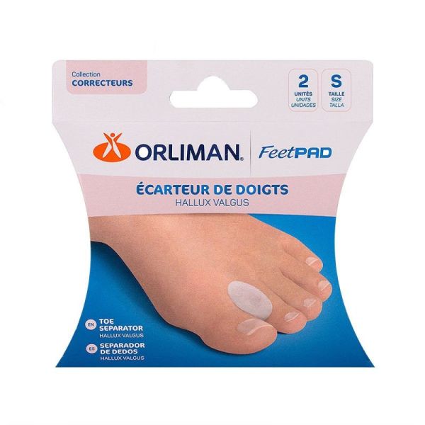 Feetpad 2 écarteurs doigts taille S