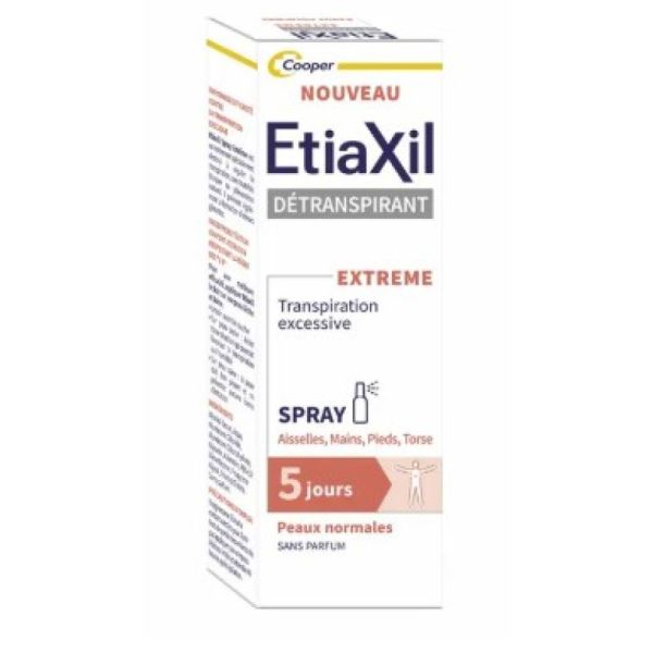 Etiaxil - Détranspirant extreme spray 5 jours 30ml