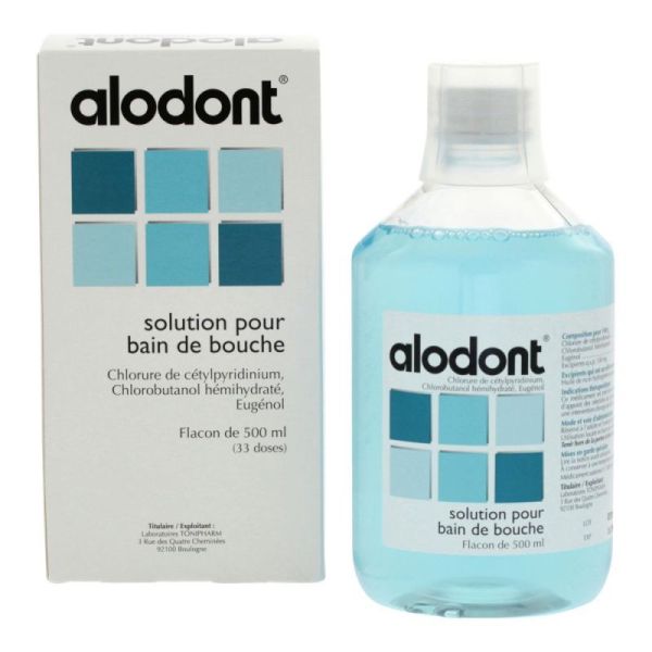 Alodont solution pour bain de bouche (500 ml)