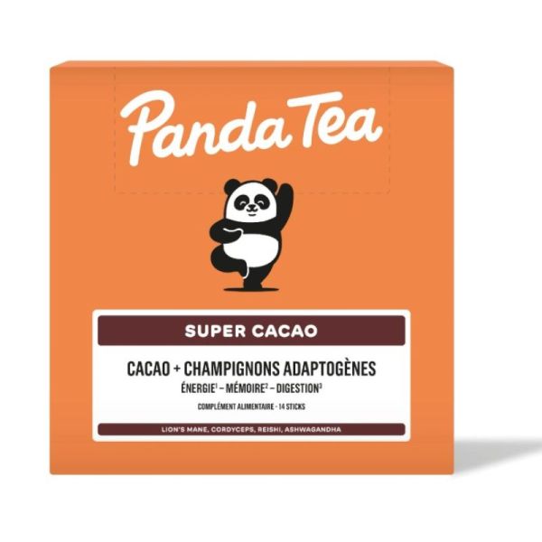 Panda tea super cacao x14 sticks