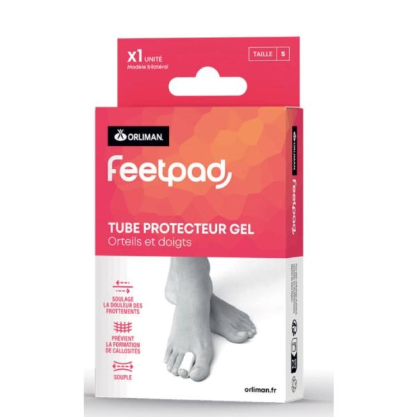 Feetpad tube protecteur gel orteils & doigts taille M