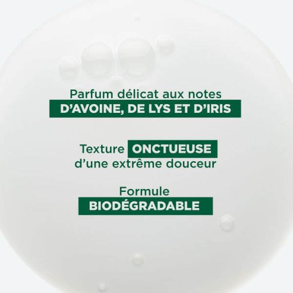Klorane shampoing extra-doux à l'avoine (tous types de cheveux)
