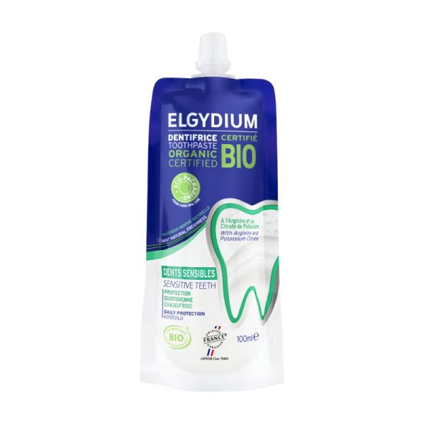 Elgydium dentifrice dents sensibles bio (100 ml)