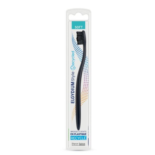 Elgydium brosse à dents manuelle recyclée souple