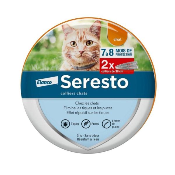Seresto Collier chats 38cm Lot 2