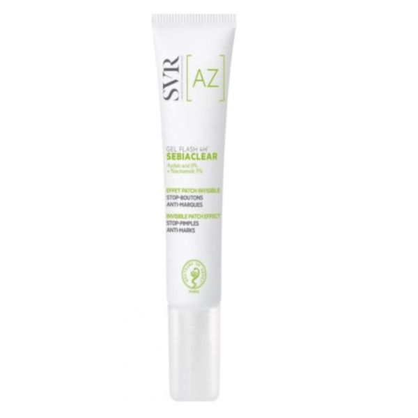 SVR - gel flash 4H Sebiaclear effet patch invisible stop-boutons anti-marques 15ml
