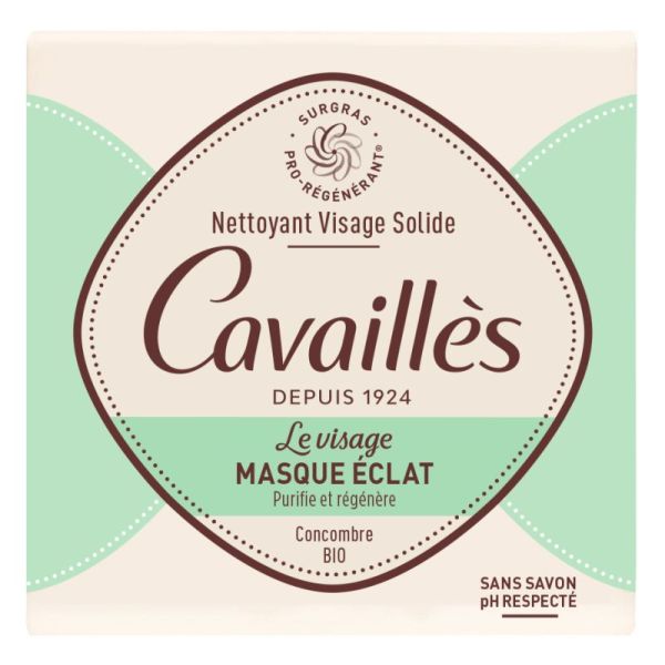 Rogé Cavaillès masque éclat lavant solide (70 g)