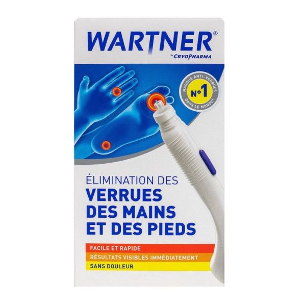 Wartner stylo élimination des verrues mains et pieds