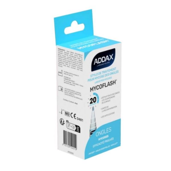Addax - Mycoflash stylo de traitement mycose des ongles 20 secondes 4ml