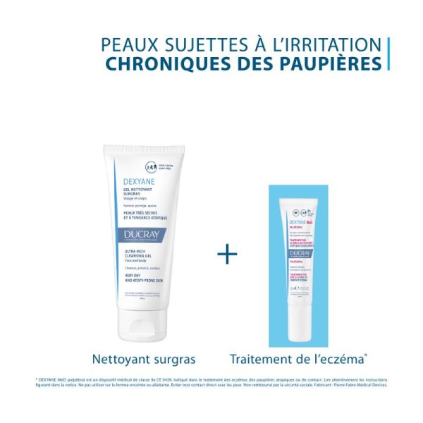 Ducray Crème dexayane med palpebral (15 ml)