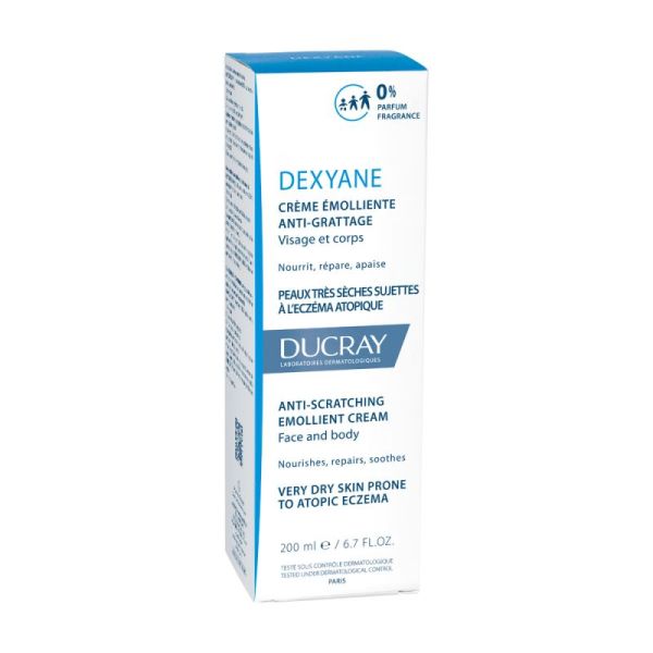 Ducray crème émolliente anti-grattage peaux très sèches (tendance atopique)