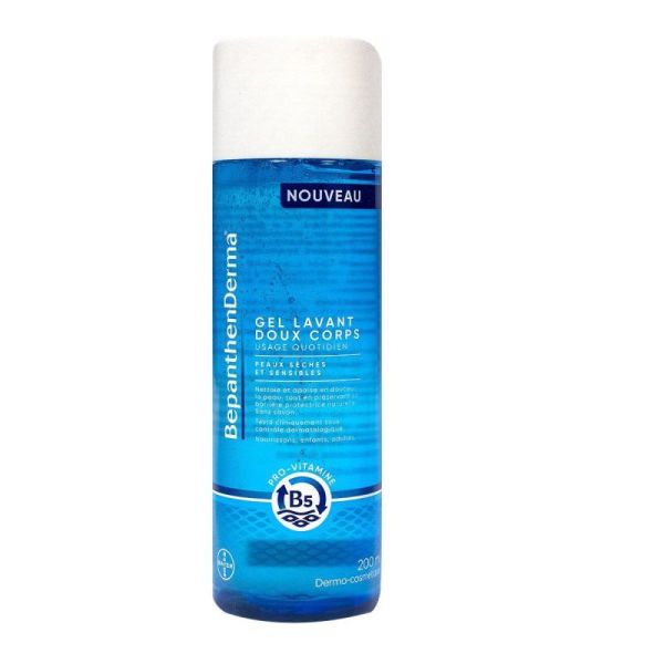 BepanthenDerma gel lavant doux corps (200 ml)