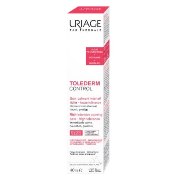 Uriage Tolederm Control soin calmant intensif riche (40 ml)