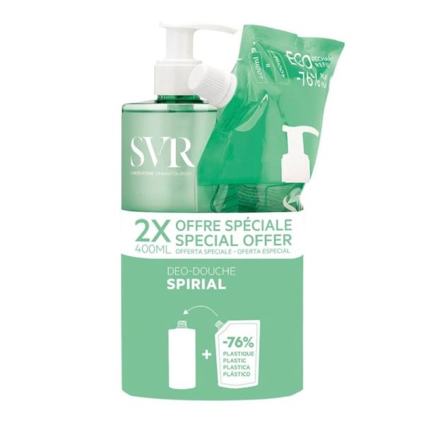 SVR - Deo douche spirial 2x400ml