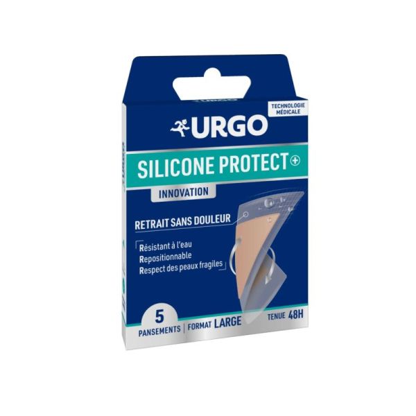 Silicone protect retrait sans douleur 8 pansements 2 formats