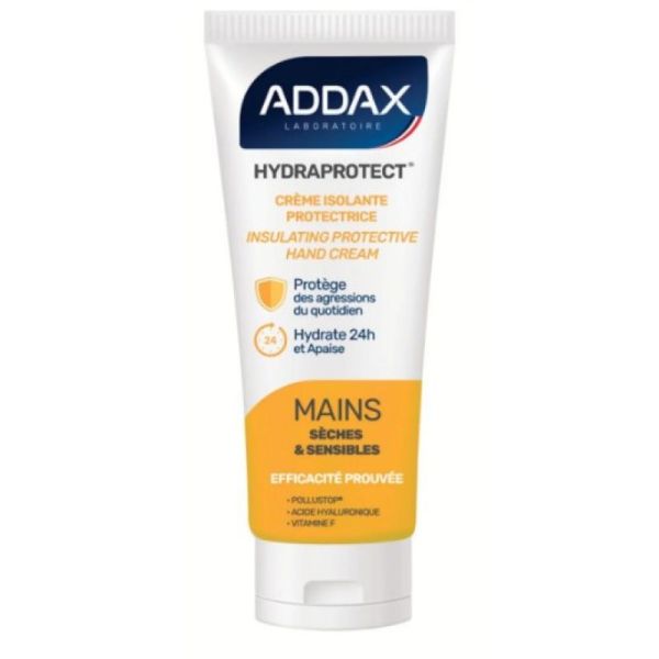 Addax - Hydraprotect crème isolante protectrice mains sèches et sensibles 100ml