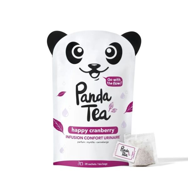 Panda Tea - happy cranberry infusion confort urinaire 28 sachets