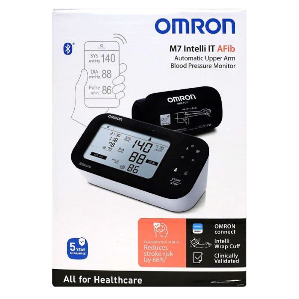 Omron -Tensiomètre brassard MT7 Intelli IT AFib