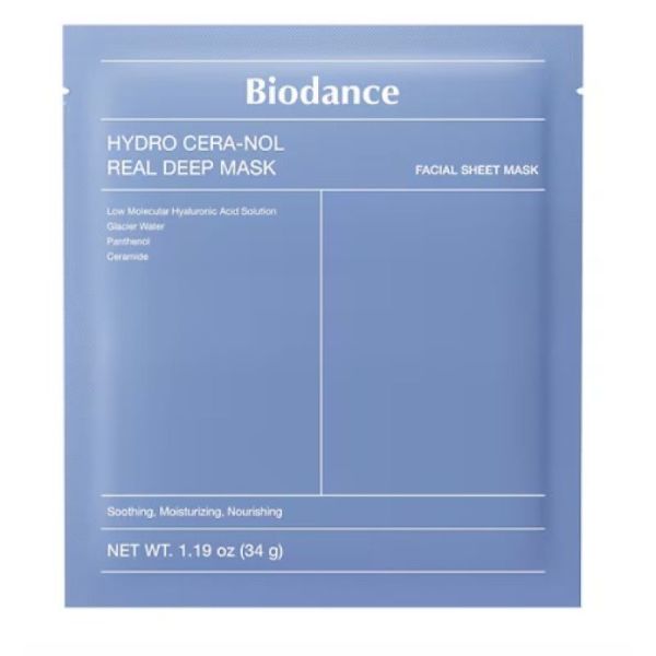 Biodance - Hydro cera-nol real deep mask boite de 4 masques