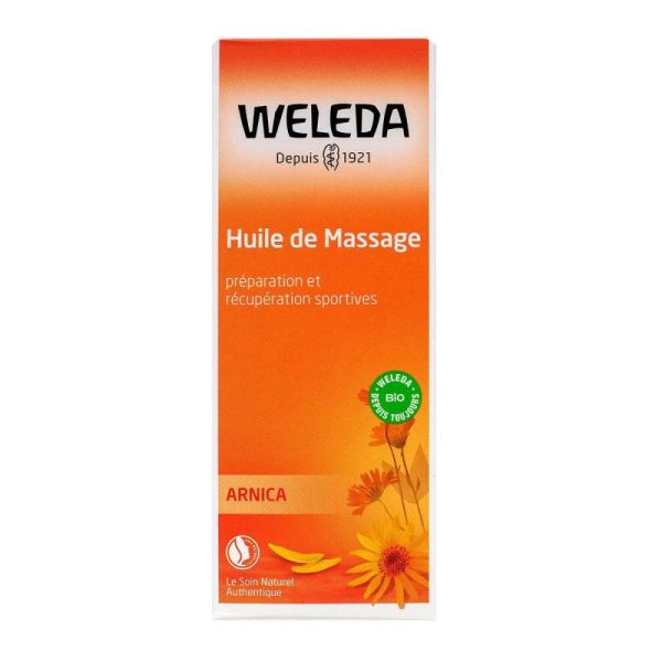 Weleda huile de massage arnica bio (100 ml)