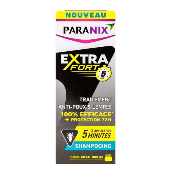 Paranix shampooing anti-poux et lentes extra-fort (200 ml)