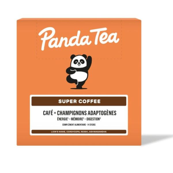Panda tea super coffee x14 sticks