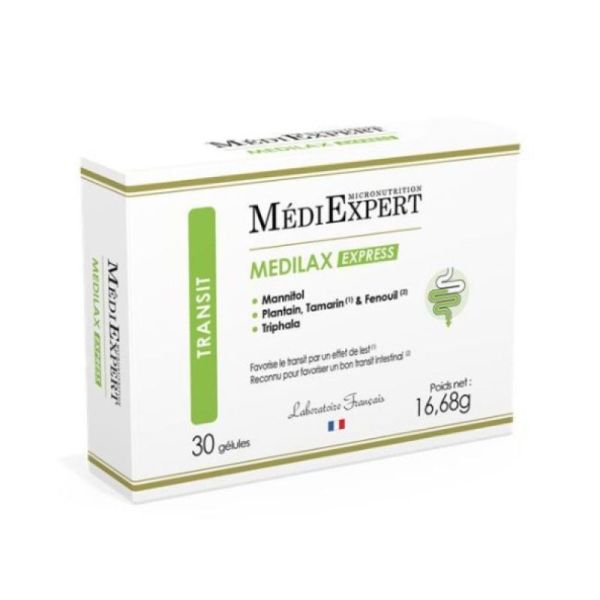 Mediexpert - Medilax Express transit 30 gélules
