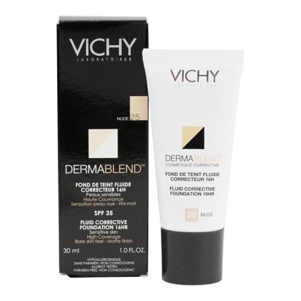 Vichy Dermablend fond de teint 3D correction 25 nude (16h)