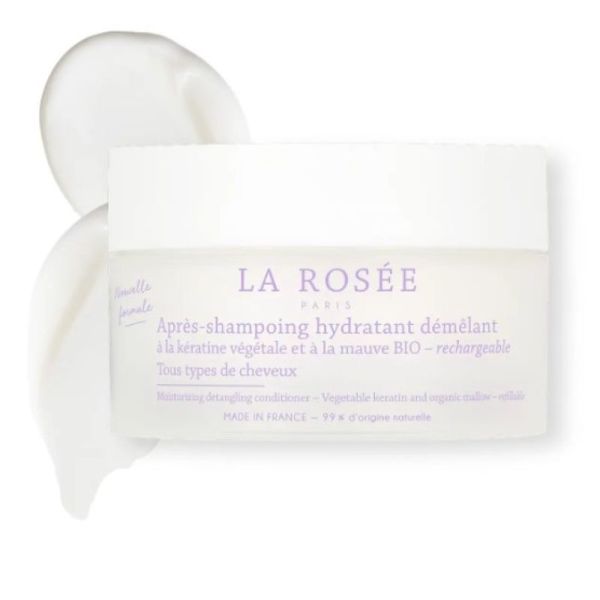 La Rosée - après-shampoing hydratant démêlant rechargeable