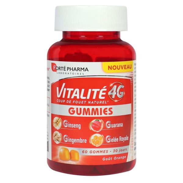 Forte Pharma gummies Vitalité 4G (60 unités)