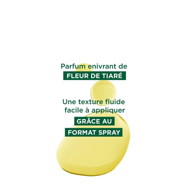 Klorane — Huile protectrice capillaire au Tamanu BIO et Monoï — Cheveux exposés au soleil