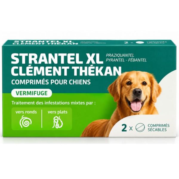 Strantel XL comprimés contre les infestations chez le chien