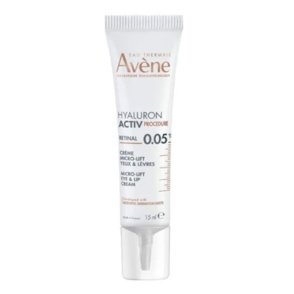 Avène - HyaluronActiv procédure crème micro-lift yeux&lèvres 15ml