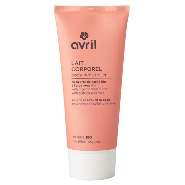 Avril Lait corporel bio (200 ml) avec aloe vera et beurre de karité