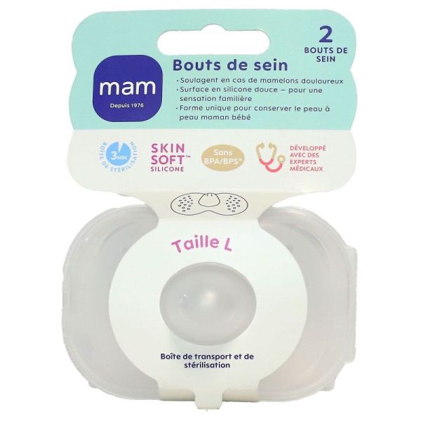 MAM - Bouts de sein taille L