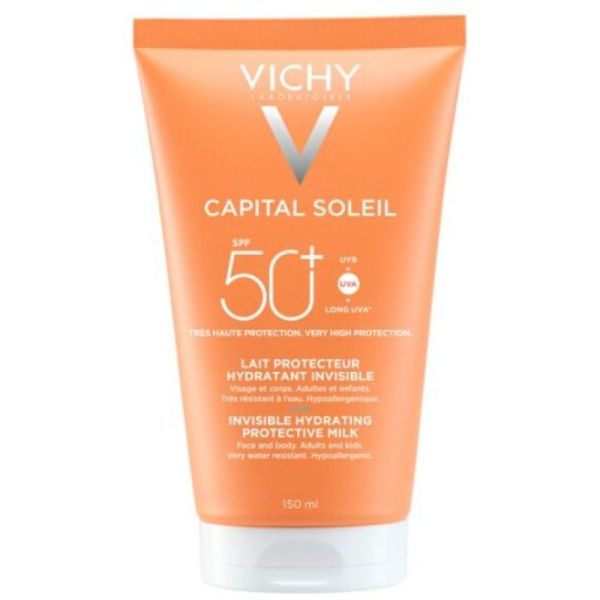 Vichy - Capital soleil spf50+ lait protecteur hydratant invisible 150ml