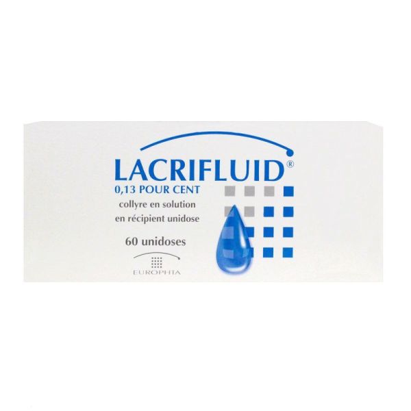 Lacrifluid collyre (60 unidoses) pour sécheresse oculaire