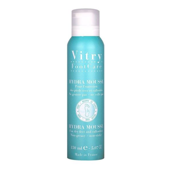 Vitry mousse hydratante pour pieds secs (150 ml)