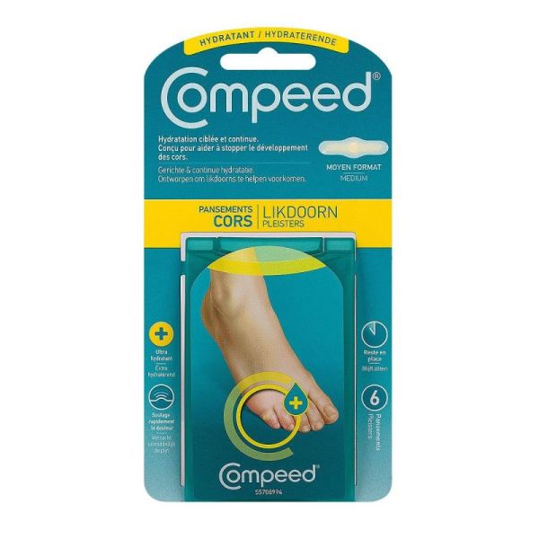 Compeed pansements pour cors (boîte de 6)