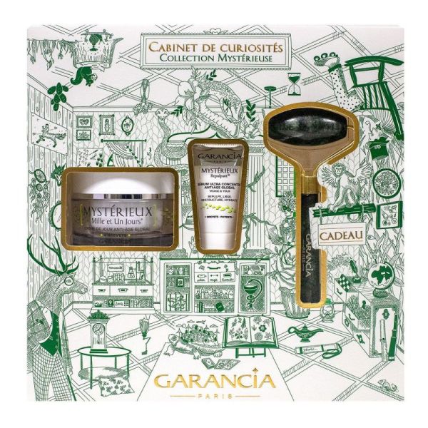 Garancia coffret Cabinet des mystères avec crème, sérum et rouleau