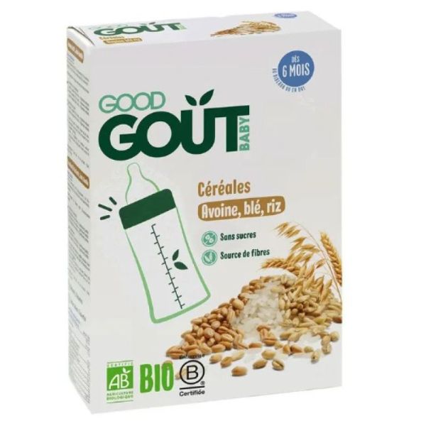Good gout baby - Céréales avoine/blé/riz 200g