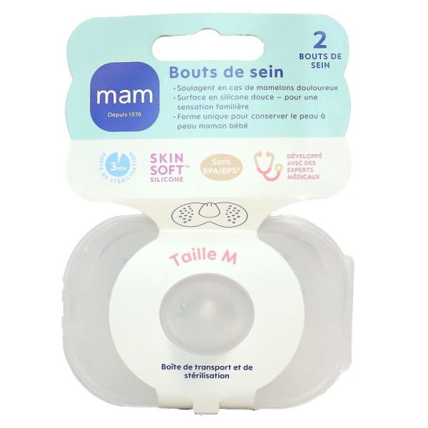 MAM - Bouts de sein taille M