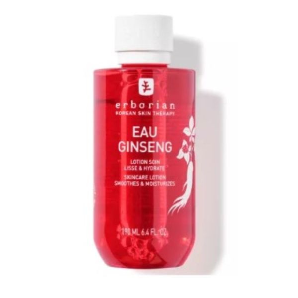 Erborian - Eau ginseng lotion soin lisse & hydrate 190ml