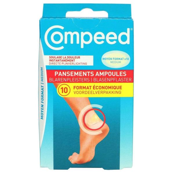 Compeed pansements ampoule format moyen (10 unités)