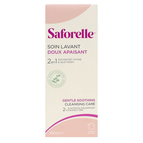 Saforelle savon liquide doux intime (100 ml)
