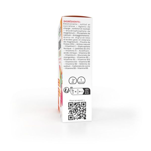 Arkopharma Azinc Junior Vitalité (30 comprimés à croquer fraise)